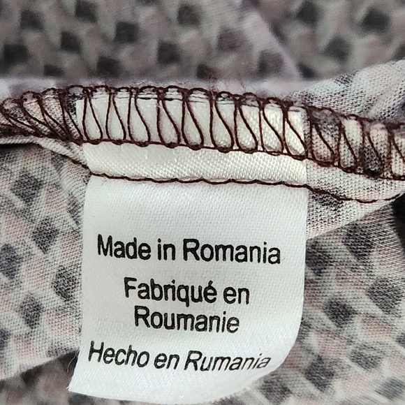 HAUPT Patterned Button-Down Shirt 16 1/2 (large) - Picture 8 of 12